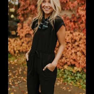 ROOLEE Black Jumpsuit - NEW